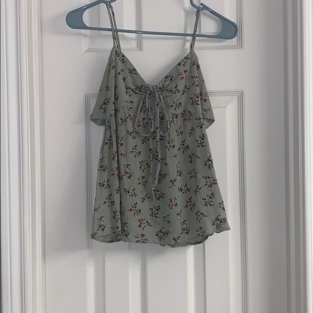 American Eagle green tank top